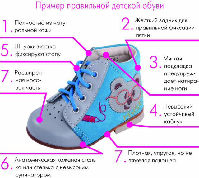 Как выбрать детскую обувь: инструкция по подбору, эргономичная форма и твердый высокий задник, внутренний амортизатор подошвы и безопасность материалов