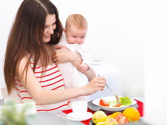Диета кормящей матери в первый месяц, питание во время беременности и кормления грудью