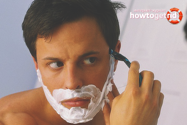 Прыщи и раздражение после бритья: советы, как избавиться?