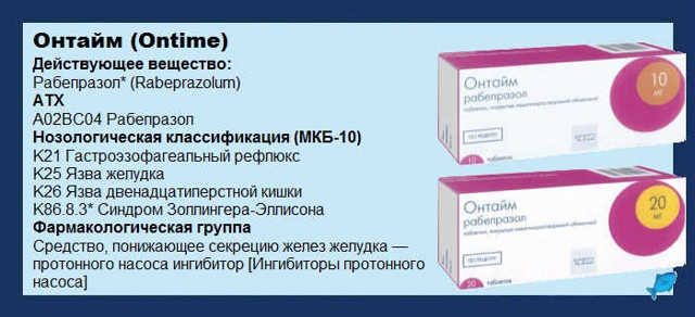 Таблетки Онтайм: инструкция по применению, от чего помогает, аналоги, отзывы врачей