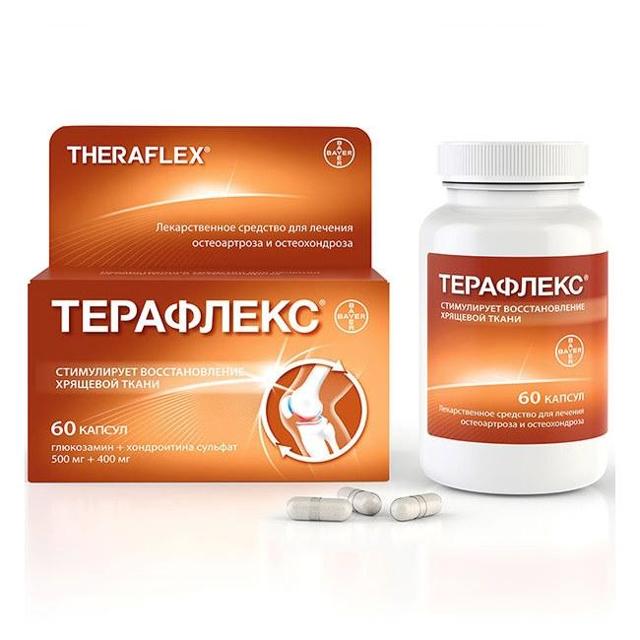 Терафлекс: инструкция по применению препарата, фармакологические свойства препарата, показания и противопоказания, аналоги, цены и отзывы