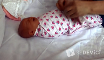 Как правильно пеленать новорожденного: обзор 7 способов и важные правила от врача-педиатра, видео